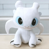 How to Train Your Dragon - Light Fury 10" Plush Toy Simple How to Train Your Dragon